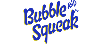 Bubble and Squeak logo for Sega Genesis